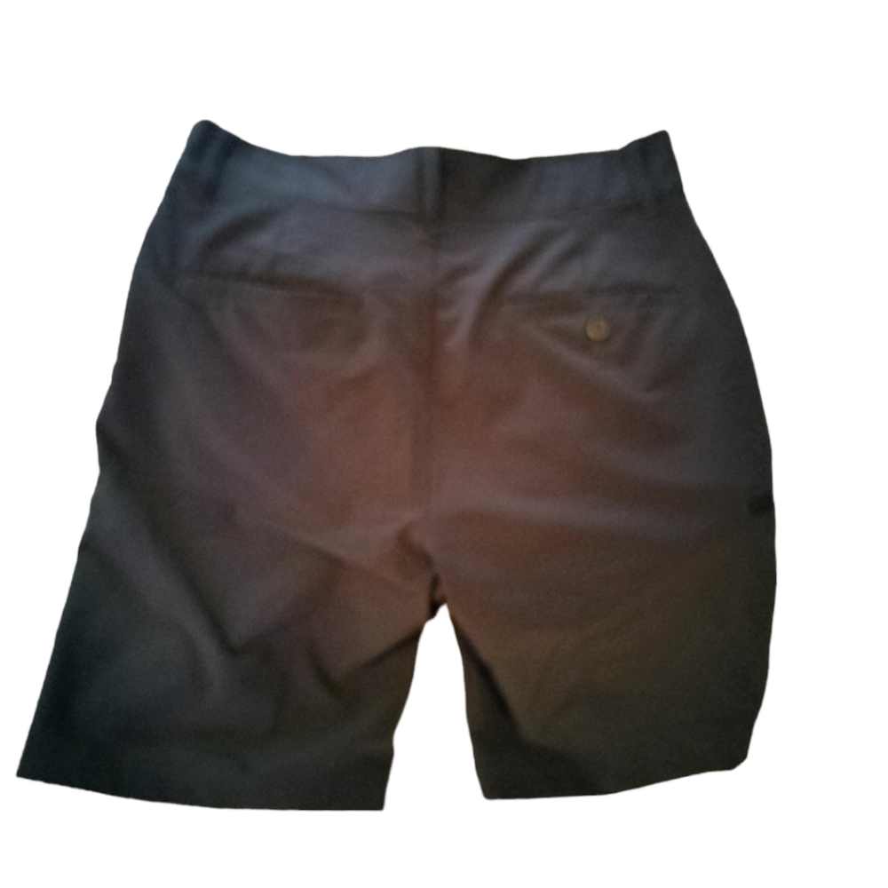 lee performance series size 30 men's tri-flex shorts dark grey 10" inseam nwt - Picture 4 of 7